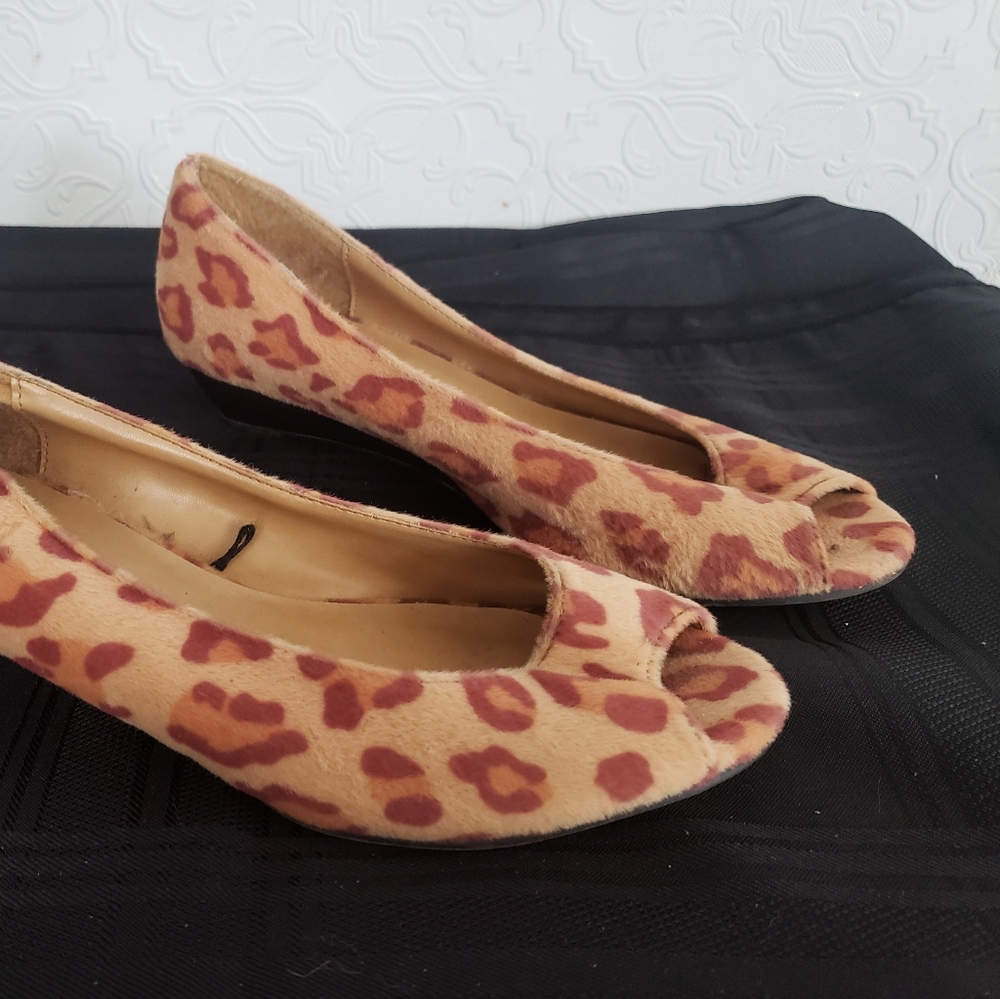 Charlotte Russe Leopard Print Flats